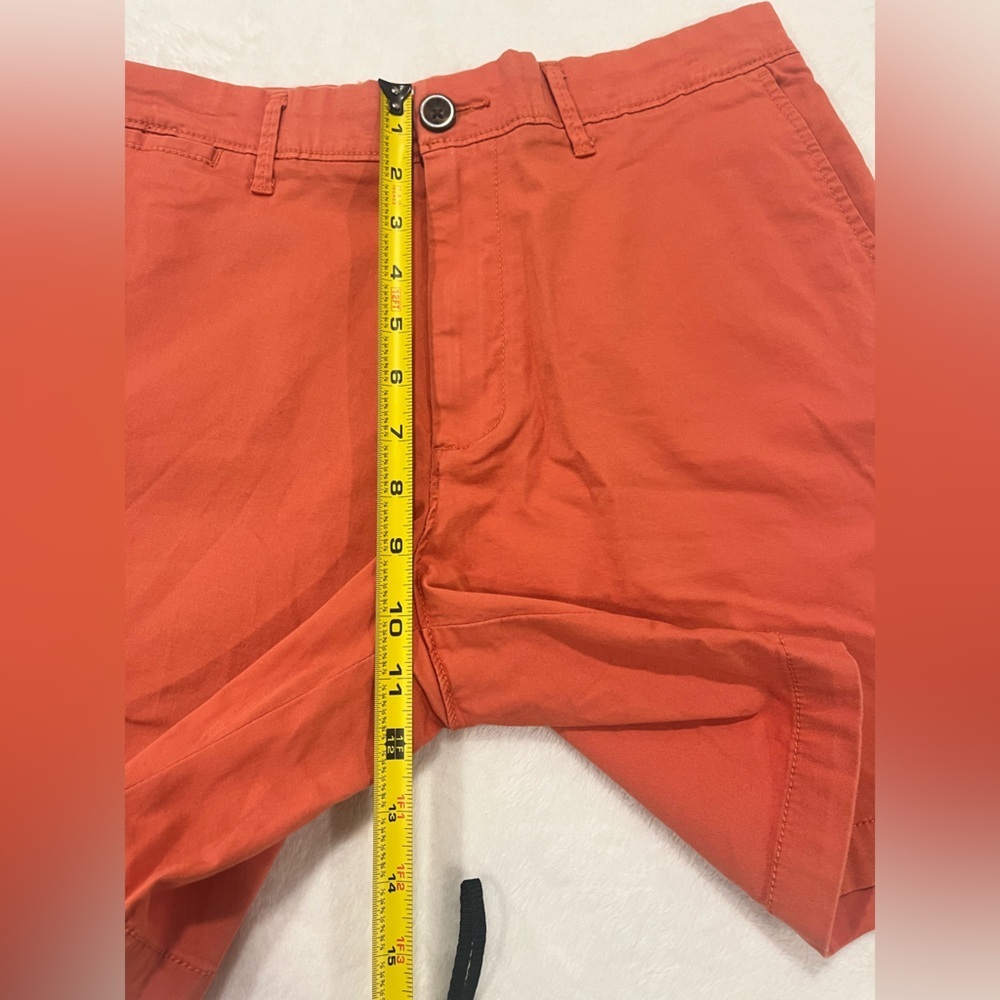 Goodfellow & Co Men’s 30 Every Wear Cotton Shorts - 7" Inseam - Orange - Picture 7 of 8